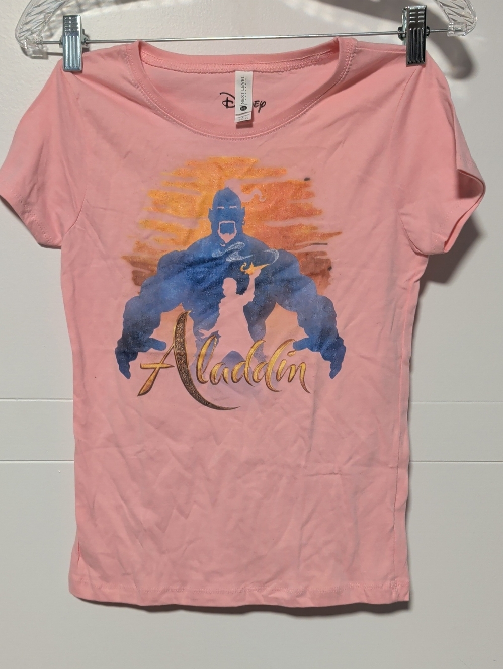 Disney Aladdin Genie Graphic Tee NWOT